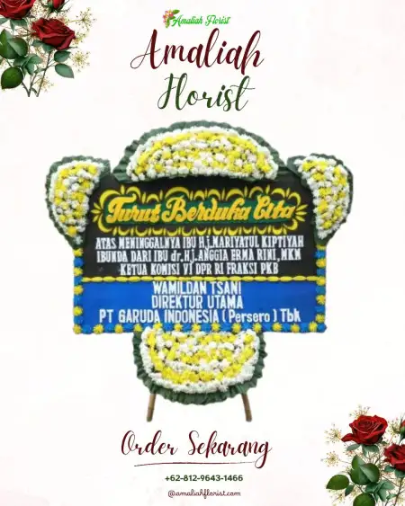 Papan Bunga Duka Kedalemanwetan